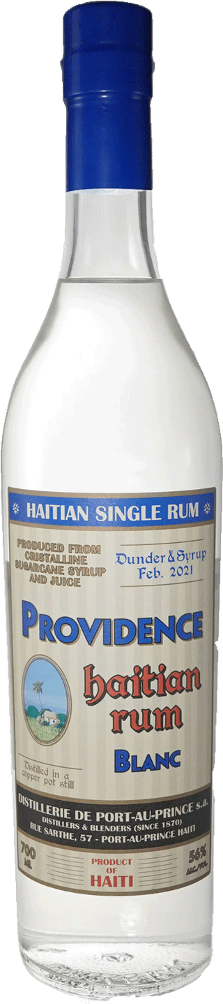 Providence Dunder & Syrup Haitian Rum Blanc 56% 700ml - United Cellars