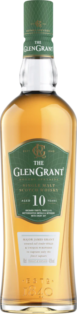 Glen Grant 10 Year Old Single Malt Scotch Whisky - United Cellars