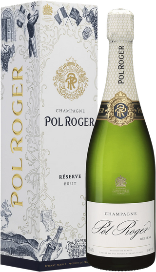 Pol Roger Brut Champagne NV Giftboxed