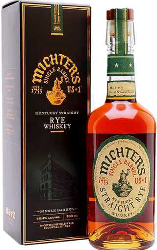 Michter's US No 1 Single Barrel Straight Rye Whiskey 42.4% 700ml Gift Box