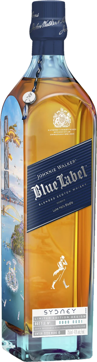 Johnnie Walker Blue Cities of the Future Sydney 2220 Whisky 40% 750mL - United Cellars