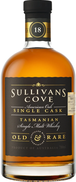 Sullivans Cove 18 Year Old American Oak Ex-Bourbon TD0131 47.5% 700ml - United Cellars