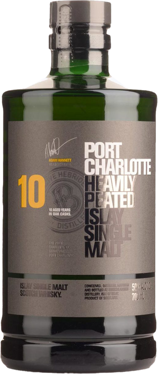 Bruichladdich Port Charlotte 10 Year Old Scotch Whisky 700mL