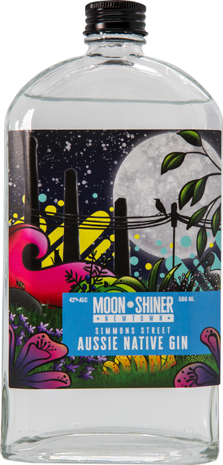 Moonshiner Simmons Street Aussie Native Gin 42% 500ml - United Cellars