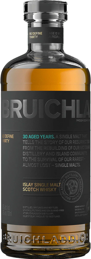 Bruichladdich 30 Year Old Islay Single Malt Scotch Whisky 43% 700ml