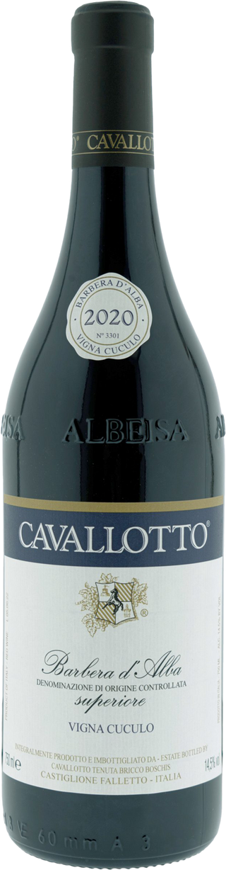 Cavallotto Barbera d'Alba Vigna del Cuculo 2020 - United Cellars