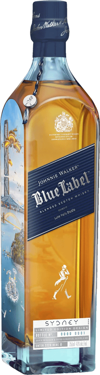 Johnnie Walker Blue Cities of the Future Sydney 2220 Whisky 40% 750mL