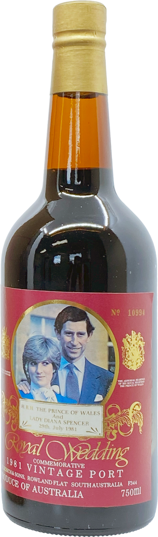 B. Liebich and Sons Royal Wedding Port 1981