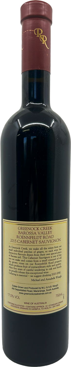 Greenock Creek Roennfeldt Road Cabernet Sauvignon 2015