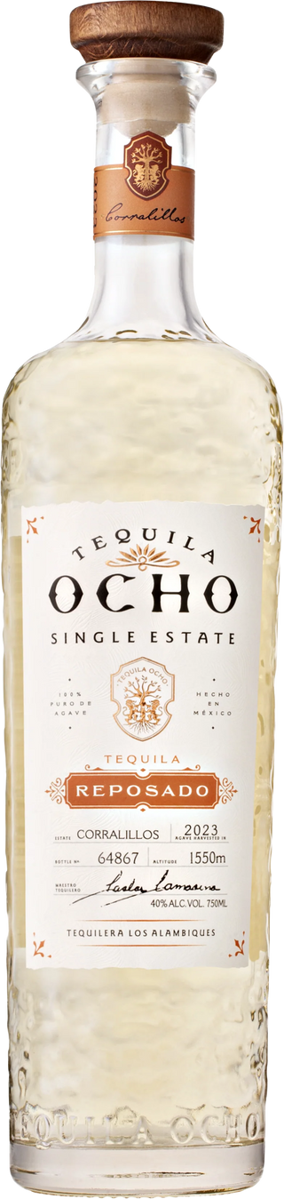 Ocho Reposado Tequila 40% 750ml - United Cellars
